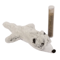 Pluszowa zabawka dla kota, kot z kocimiętką 17 cm