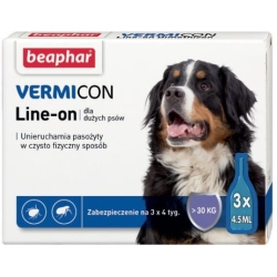 VERMIcon Line-on Dog L - krople na pchły i kleszcze