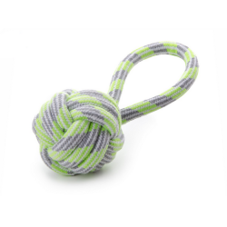 Bawełniany sznur do przeciągania zielony