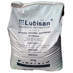 Lubisan 10 kg - sucha dezynfekcja  1000 kg