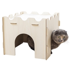 Domek legowisko dla kota Castle