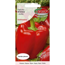 PAPRYKA Granova SŁODKA CZERWONA nasiona