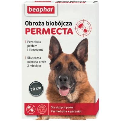 Beaphar obroża pchły kleszcze-permecta 70 cm
