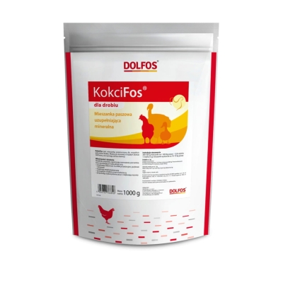 Kokcifos 1000g kokcydioza drób kury indyki kaczki