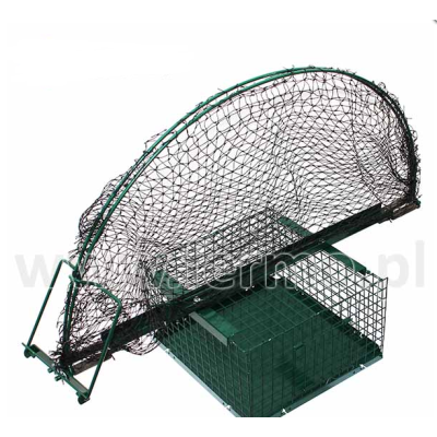 Pułapka żywołapka na jastrzębie na żywą przynętę