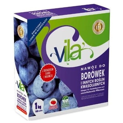 Nawóz do borówek i roślin kwaśnolubnych Vila 1kg