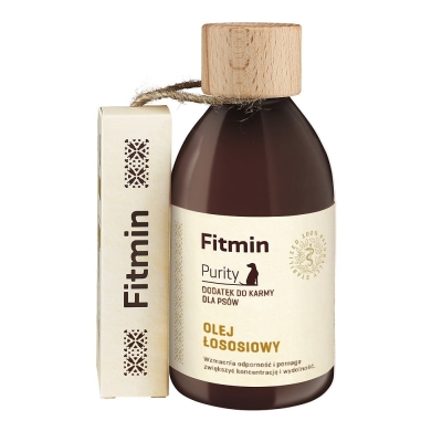 Olej z łososia 300ml dla psa psów
