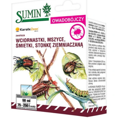 KARATE ZEON 050 CS 50 ml ŚRODEK NA MSZYCE Stonkę