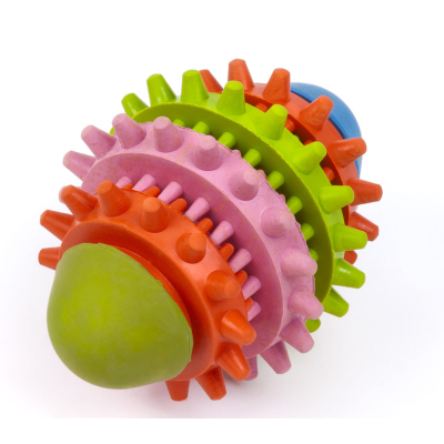 Piłka,Rugby, zabawka dla psa Czyści zęby psa 11 cm