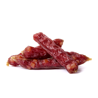 KIEŁBASKI z KACZKI przysmak Psa 500 g z serem