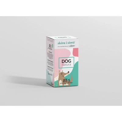 Witamy dla psa Wypadanie Sierści Lnienie naturalne 125 ml
