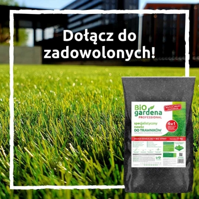 BioGardena - Nawóz Trawnik Professional 25kg