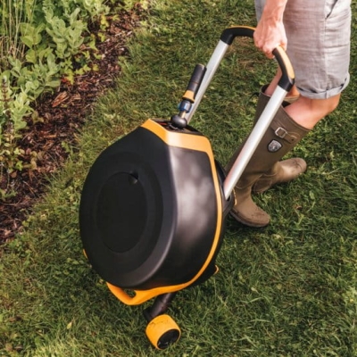 WÓZEK WĄŻ OGRODOWY 1/2 27M ZESTAW Fiskars Automat