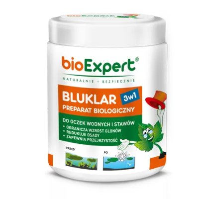 BLUKLAR BIOPREPARAT DO OCZEK WODNYCH I STAWÓW 500G