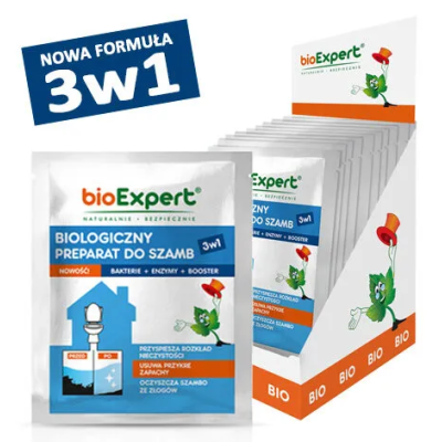 SASZETKI DO SZAMBA 18 szt x 25g BioExpert