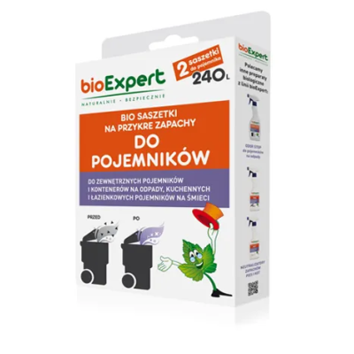 BIO Saszetki na zapachy do pojemników na odpady