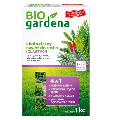 BIOgardena nawóz do roślin iglastych 1kg