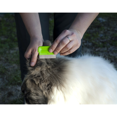 SZCZOTKA PUDLÓWKA 3w1 z 2 GRZEBIENIAMI