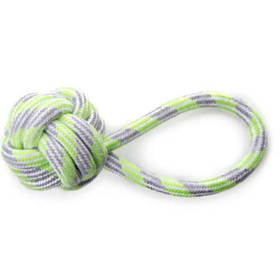 Bawełniany sznur do przeciągania zielony