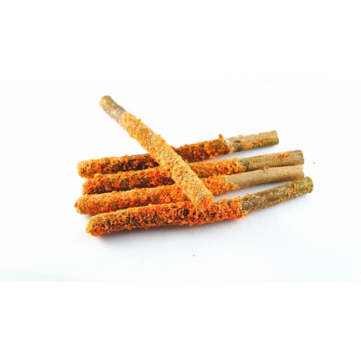 PĘDY LESZCZYNY Z Marchewką GRYZAK dla królików