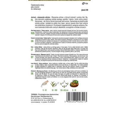 Jarmuż nasiona warzyw zdrowy mix odmian