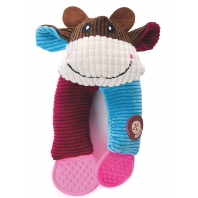 Pluszowa piszcząca zabawka Krowa