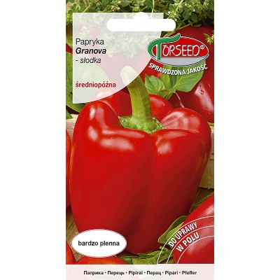 PAPRYKA Granova SŁODKA CZERWONA nasiona