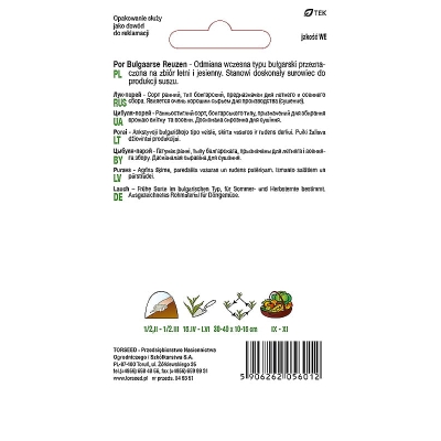 Por Bulgaarse Reuzen wczesny nasiona Torseed