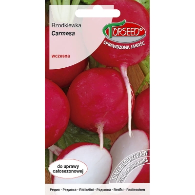 Rzodkiewka Carmesa smaczna nasiona