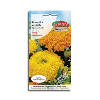 'Aksamitka wielkokwiatowa wysoka (wzniosła) mix