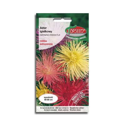Aster igiełkowy mieszanka nasiona kwiatów
