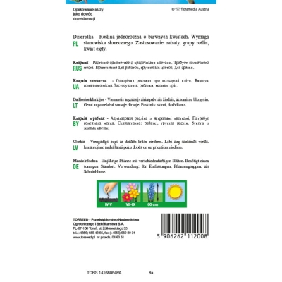 Klarkia Dzierotka mieszanka nasiona kwiatów