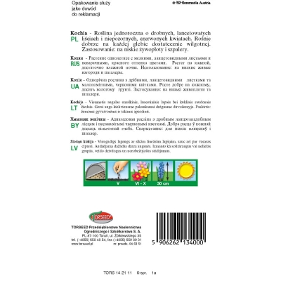 Miętelnik Płonąca trawa nasiona Kochia