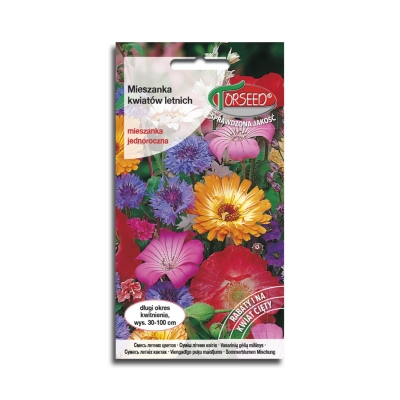 LETNIA MIESZANKA nasiona kwiatów różne odmiany