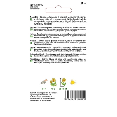 Nagietek mieszanka nasiona kwiatów