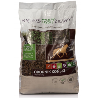 Obornik Koński 100% Naturalny Granulowany 10L