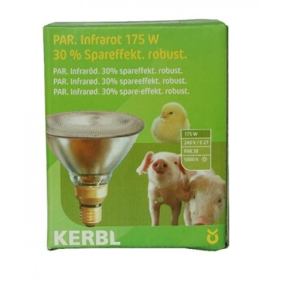 Żarówka, Lampa Grzewcza 175w Biała