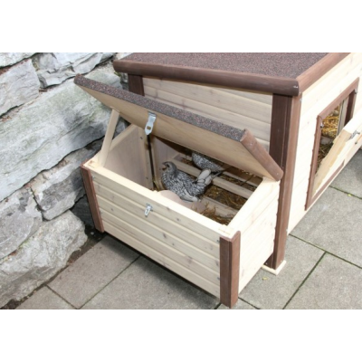 Mrozoodporny, ogrzewany, domek dla kur