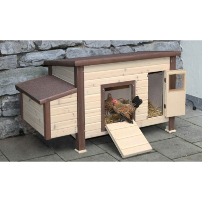 Mrozoodporny, ogrzewany, domek dla kur