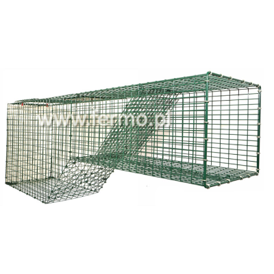 Chwytacz, pułapka, żywołapka na lisa do nor jednowejściowy - 90 cm