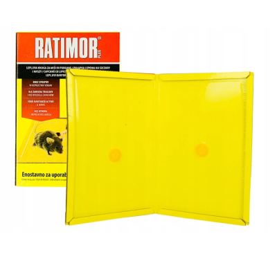 PUŁAPKA KLEJOWA NA SZCZURY I MYSZY BOX x 6