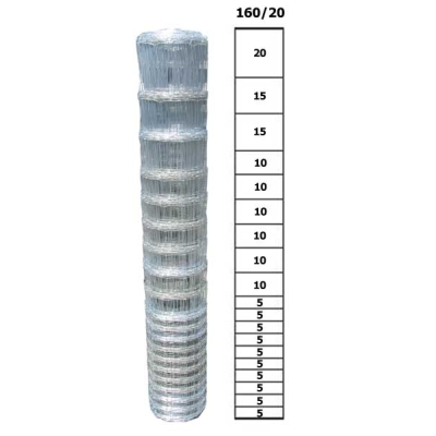 Siatka leśna zagęszczona