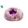 Legowisko dla psa kota okrągłe miękkie pluszowe antystresowe budka posłanie S