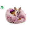 Legowisko dla psa kota okrągłe miękkie pluszowe antystresowe budka posłanie S