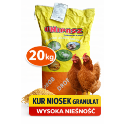 Pasza karma granulat dla kur, drobiu, niosek 20 kg