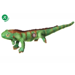 PLUSZOWA piszcząca zabawka dla psa 60 cm – iguana do domu i ogrodu