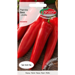 Papryka Sora Nasiona Odmiana Wczesna Plenna Do Gruntu Tunelu Duże Plony