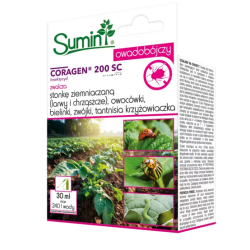ŚRODEK OWADOBÓJCZY CORAGEN 200SC 30 ml NA STONKĘ ZWÓJKĘ OWOCÓWKA