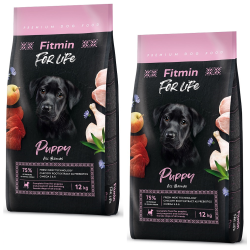 Fitmin dog For Life Puppy  2 x 12 kg