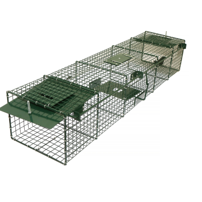 Pułapka na kuny, tchórze, łaski - dwuwejściowa mocna, żywołapka